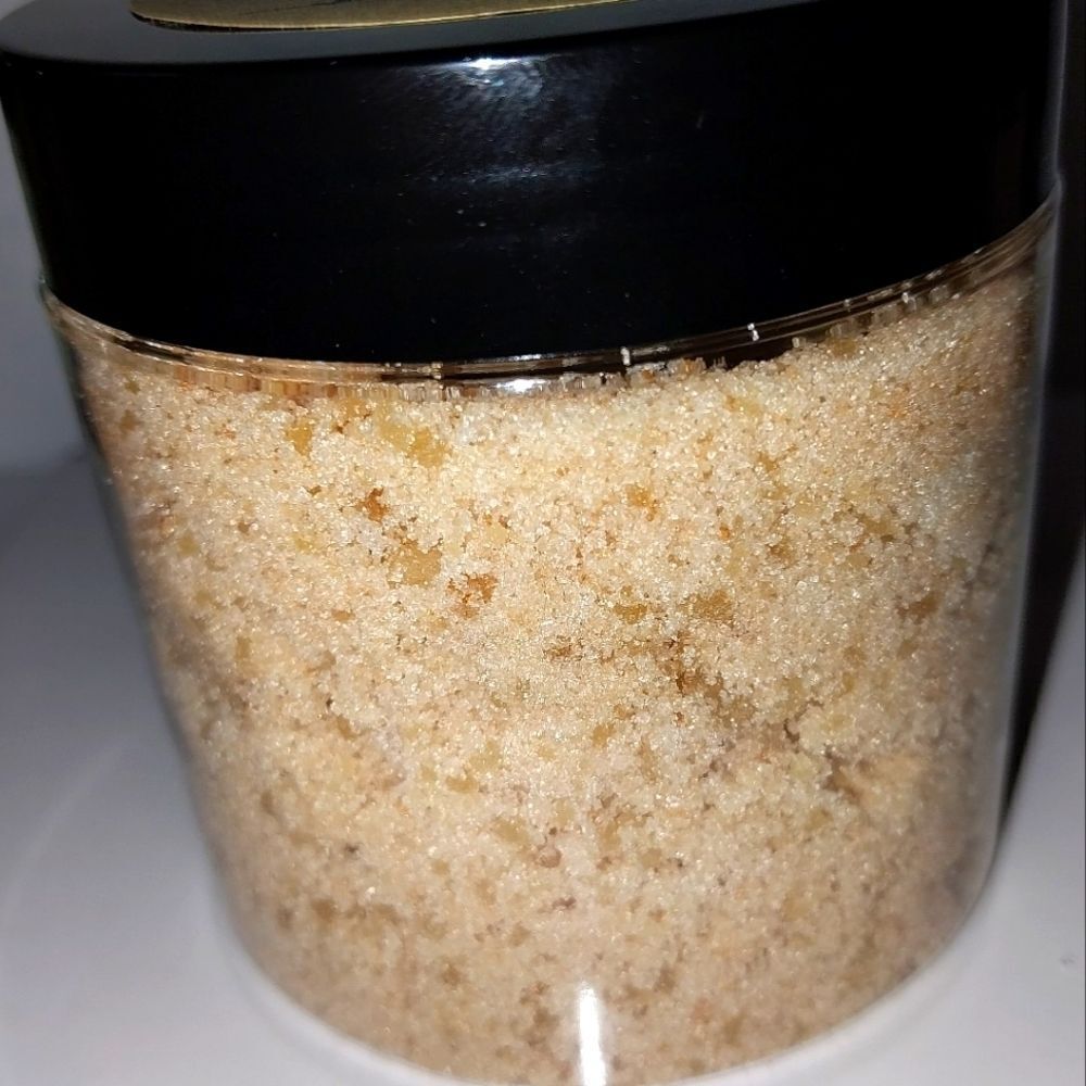 Hand crafted Brown sugar  Pumpkin pie Emulsified Sugar Scrub 6oz